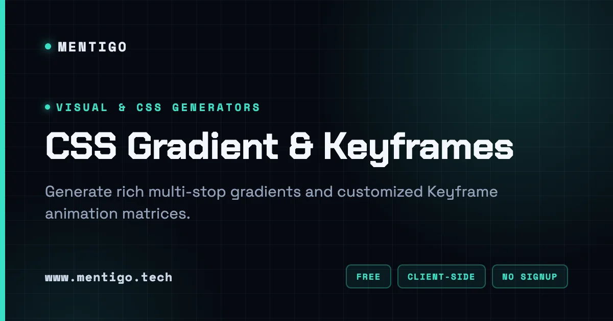 CSS Gradient & Keyframes | Mentigo